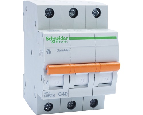 قاطع تيار ثلاثى 40 امبير 4.5 ك شنيدر