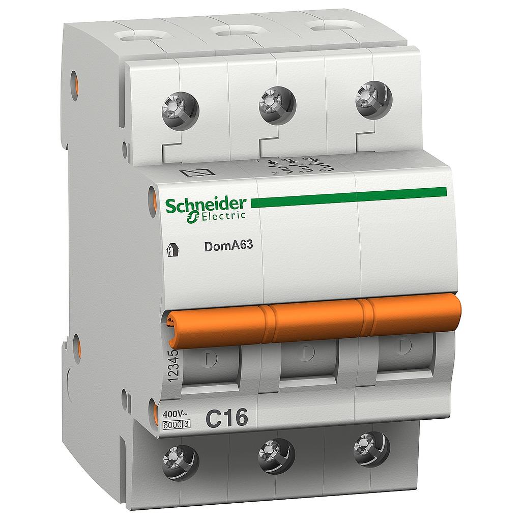 قاطع تيار ثلاثى 63 امبير 4.5 ك شنيدر