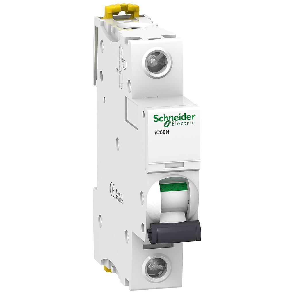 قاطع تيار احادى 25 امبير10ك شنيدر  IC60N 1P 25A