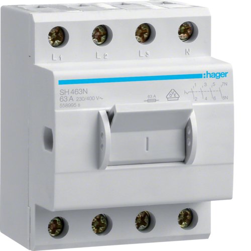 قاطع سكينة ثلاثى 63A هاجر558463