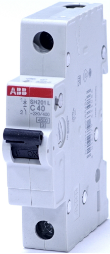 قاطع تيار احادى 40 امبير 4.5 ك abb