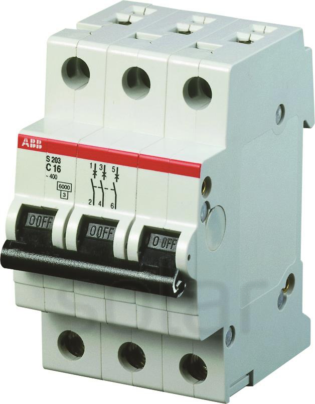 قاطع تيار ثلاثى 40 امبير 10 ك abb