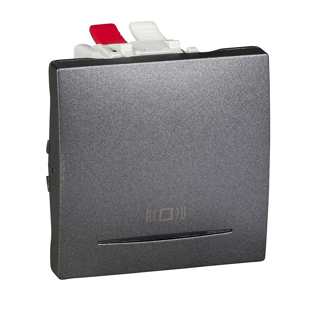 زر جرس عريض بلمبة رمادى شنيدر