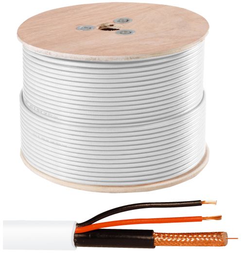 متر كابل دش مستورد ( بكرة 300 متر )