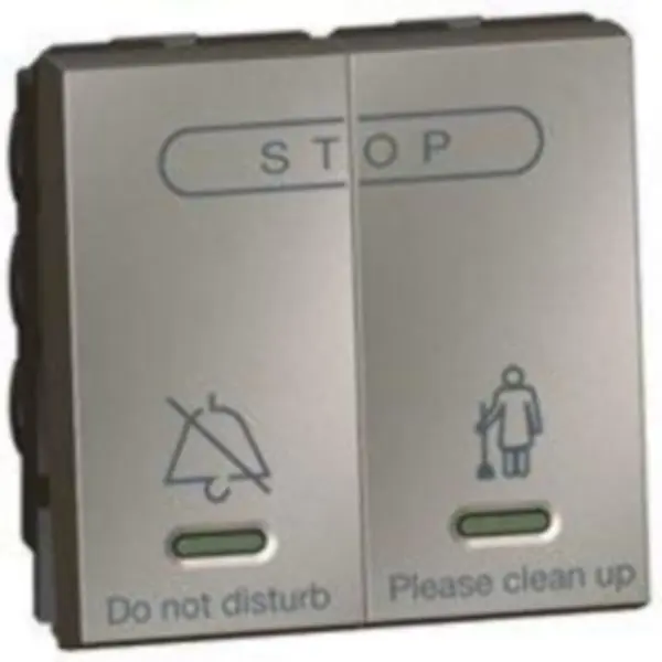 Hotel bedroom call indicator - internal control unit - 2 modules - magnesium