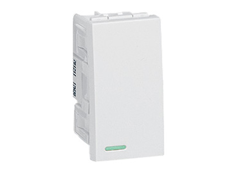 لقمة مفتاح باللمبة ابيض ديفينو ليجراند