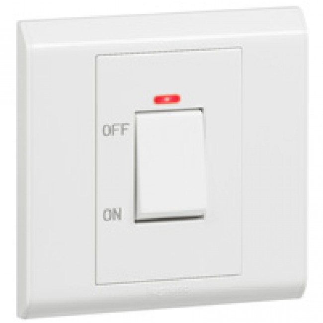 مفتاح تكييف بلانكو 32 امبير 250فولت بلمبة بيان ليجراند