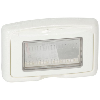 وش بالشاسية 4 فتحة مستطيل عازل مياة ليجراند ابيض