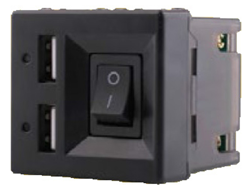 سوكت شاحن اسود اونو ساس usb