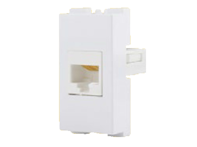 لقمة بريزة تليفون 8 طرف ابيض اكو ساس