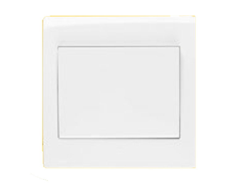 لقمة مفتاح مفرد 16 امبير 7*7 ساس ابيض