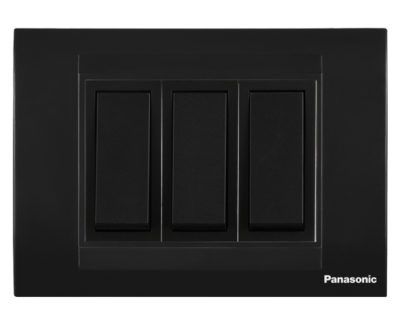 وش اسود غامق بالشاسية باناسونيك وايد