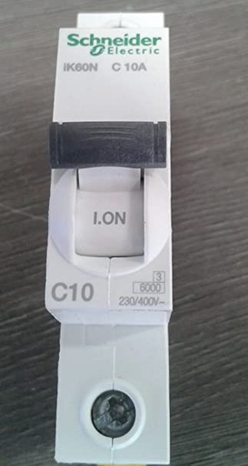 [A9K24110] قاطع تياراحادى 10 امبير 6 ك شنيدر IK60