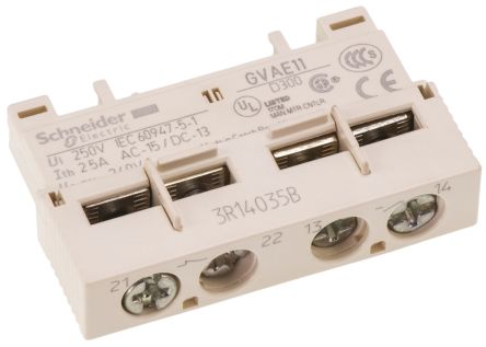 [GVAE11] NO + NC نقطة مساعدة للمفاتيح الحرارية شنيدر