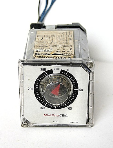 [MINIZETA.C.E.M] تايمر الكترو ميكانيكى 0-50 ثانية ايطالى