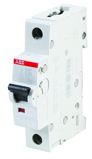 [2CDS251001R0204] قاطع تيار احادى 20 امبير 10 ك abb