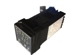[XMTE-8182] عداد حرارة ديجيتال اومش 45*90 مم 220 فولت خرج سوليد ستات ريلاى حساس OMCH PT100