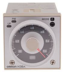 [OMRON H3BA] تايمر من صفر الى10ساعات بقاعدة ريليه 11ر OMRON