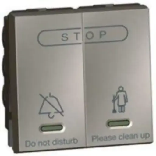 [572554] Hotel bedroom call indicator - internal control unit - 2 modules - magnesium