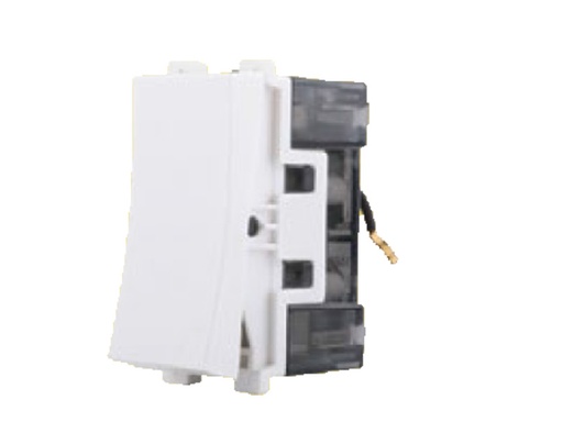 [CRV-60571] لقمة مفتاح احادى 16 امبير كيرف ساس ابيض