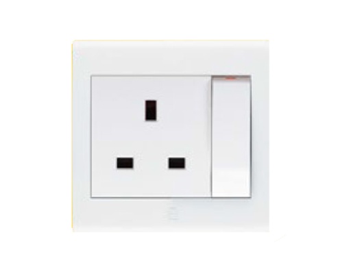 [707-208+571-2-13A-2] لقمة بريزة انجليزى بمفتاح جانبي 13 امبير7*7 بيج ساس