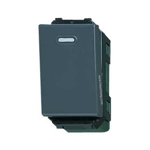 [weg5001kh] لقمة مفتاح 16 امبير رمادى باناسونيك وايد