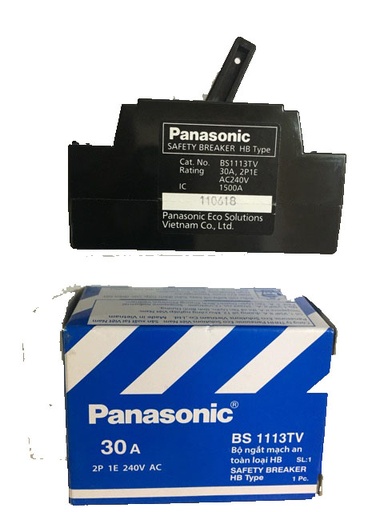 [bs1113tv] مفتاح تكييف وايد 30 امبير بالشاسية والوش باناسونيك