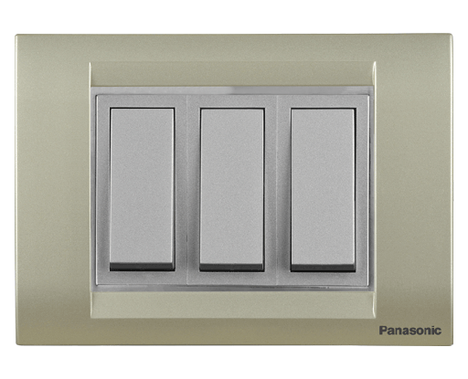 [wiram6013ch] وش 3 فتحة بيج فاتح باناسونيك روما