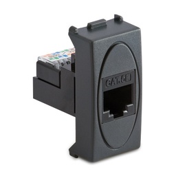 [31218] لقمة بريزة نت اسود لوتشى ماستر cat5